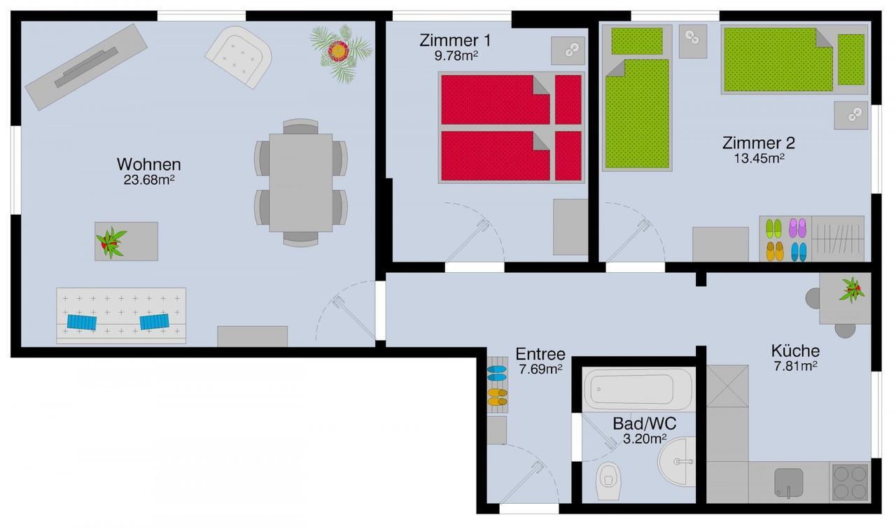 Hitrental Seefeld - Kreuzstrasse Apartments زيورخ المظهر الخارجي الصورة